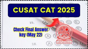 CUSAT CAT 2025