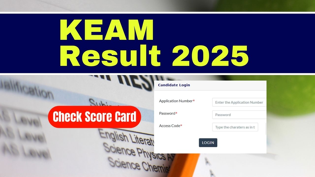 KEAM Result 2025