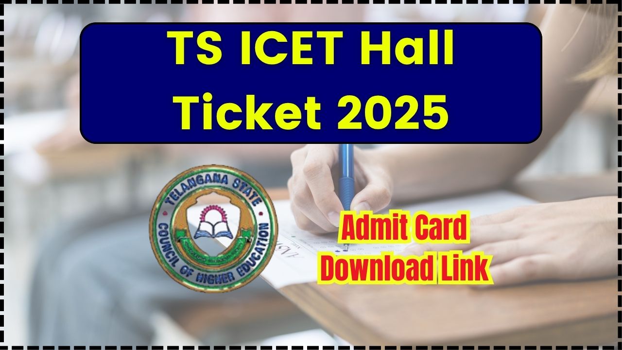 TS ICET Hall Ticket 2025